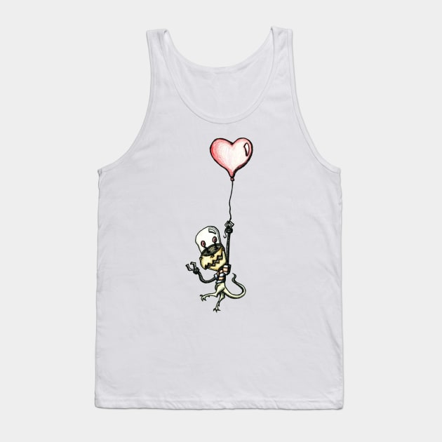 Heart Bot Tank Top by plotDriving-NPC